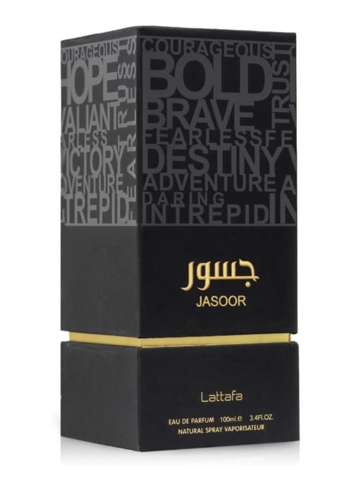 Lattafa Jusoor by Lattafa - Express Your Presence with an Imposing Fragrance 100ml Eau de Parfum  - Image 3