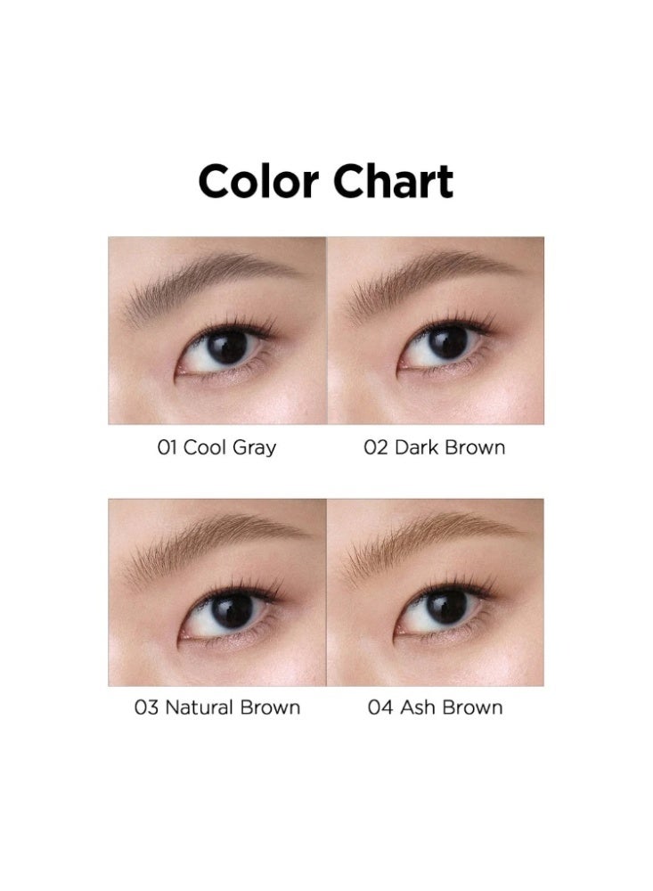 بيريبيرا - ماسكارا الحواجب السريعة والرقيقة - Image 3