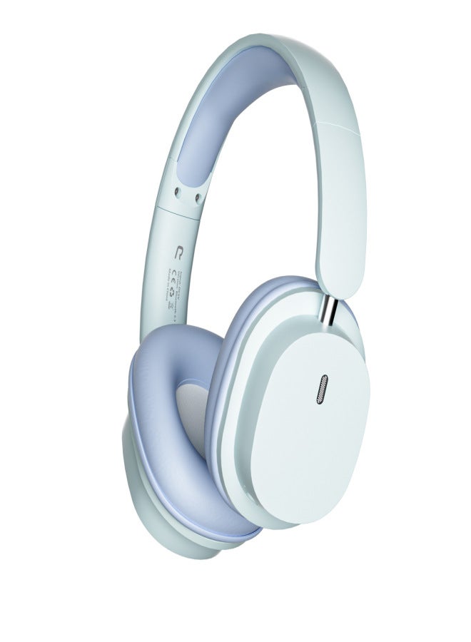 SY-T2 Bluetooth Over-Ear Headset Foldable Gaming Headset Headband Noise Cancelling Bluetooth Headset Wireless Gaming Headset Ultra Long Life with TF Card Play Mode, 3.5mm Audio Cable - Image 1