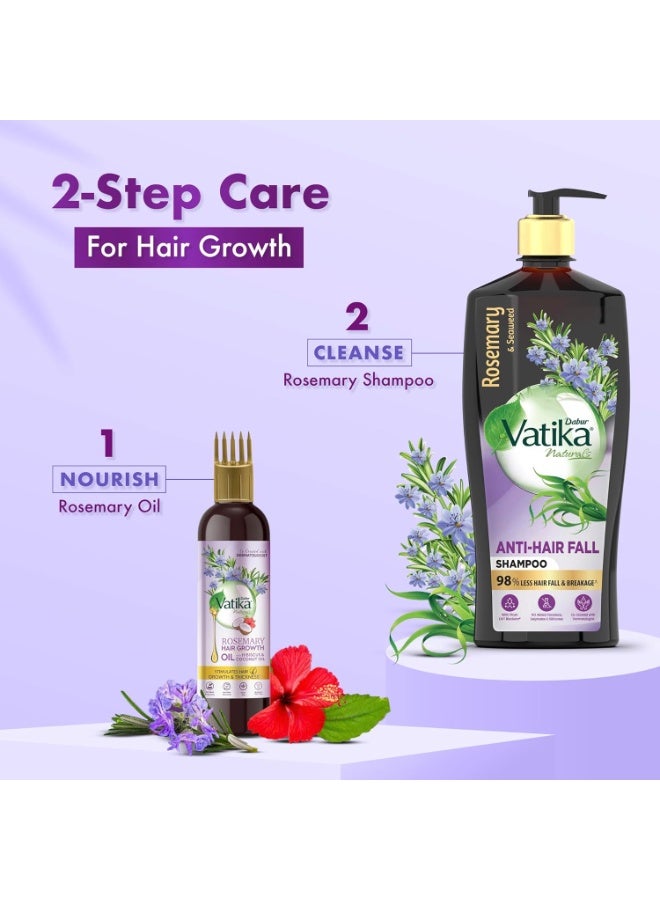 دابر شامبو دابر فاتيكا بإكليل الجبل والأعشاب البحرية ضد تساقط الشعر - 640 مل|يقلل من تساقط الشعر|يحفز نمو الشعر وكثافته|تم تصنيعه بالتعاون مع أطباء الجلدية|خالٍ من الكبريتات والسيليكون والبارابين|خالٍ من التجارب على الحيوانات - Image 2