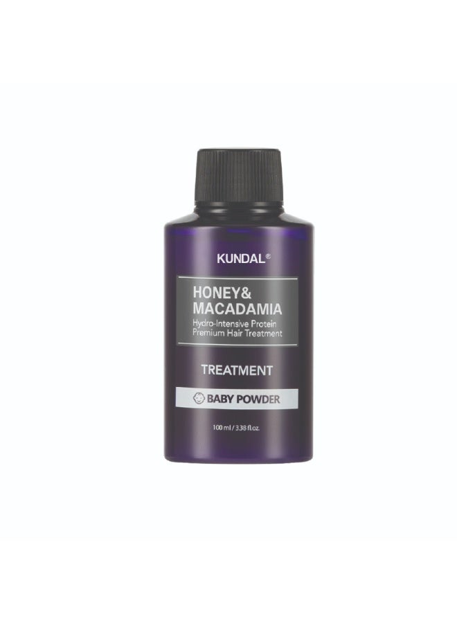 KUNDAL Honey & Macadamia Treatment - Baby Powder 100ml - Image 1