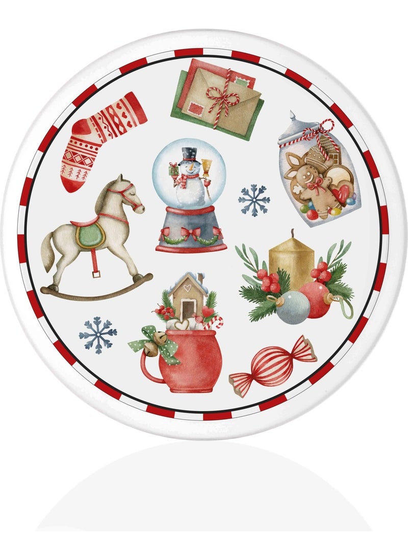THE MIA Globe Serving Plate 30 cm  - Image 1
