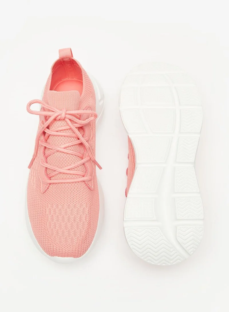 OAKLAN Textured Lace Up Womens' Sports Shoes