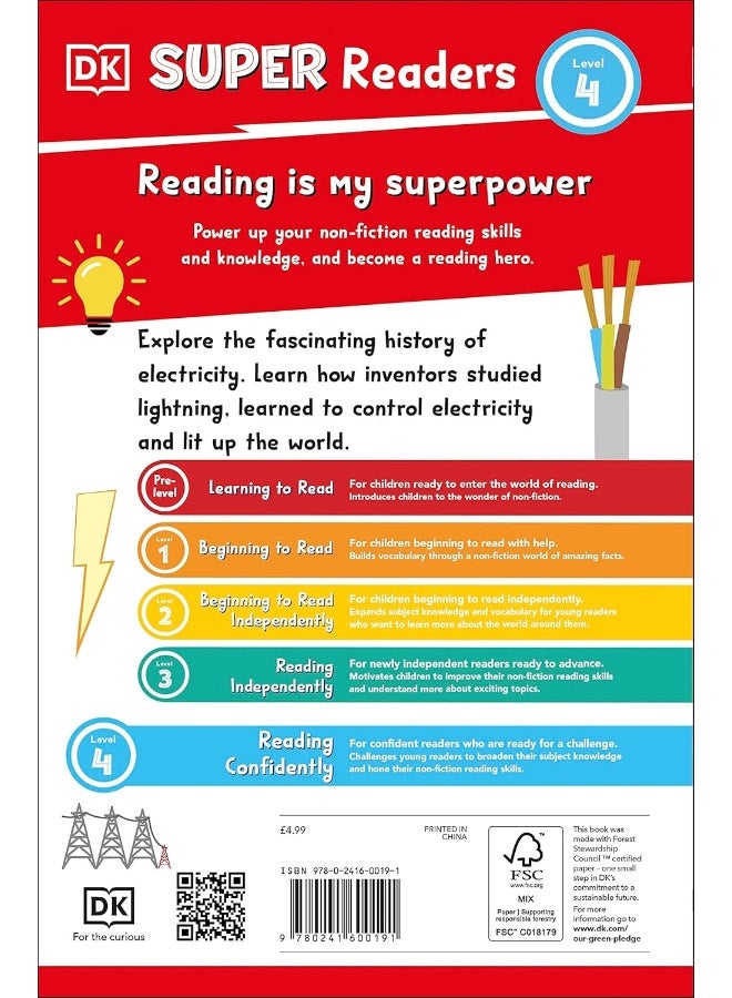 DK Super Readers Level 4 The Shocking Story of Ele - Image 2