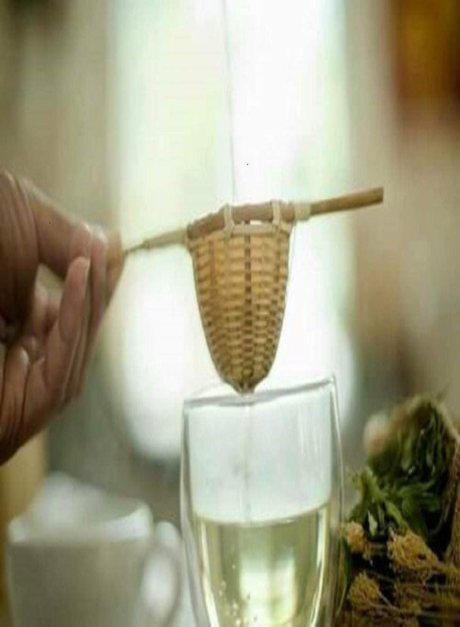 BanBao Bamboo Tea Infuser Colander, Weaved Bamboo Infuser, Tea Strainer - Image 5
