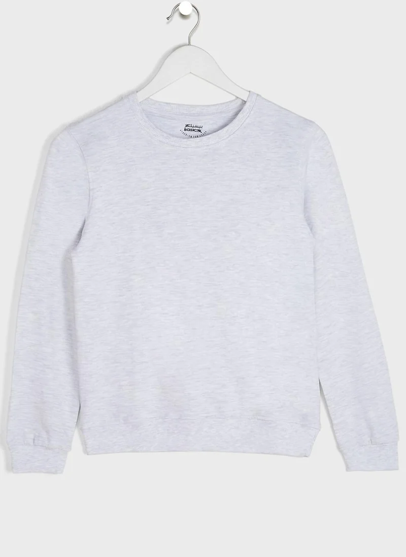 Basicxx Kids Basic Sweatshirt