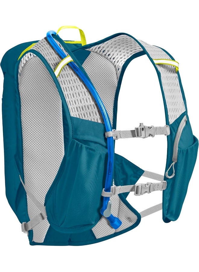 كاميلباك حقيبة ترطيب كاملباك أوكتين 10 مع خزان مياه 2 لتر – سعة 10 لتر للتخزين، شبكة تهوية ثلاثية الأبعاد، وحامل عصا المشي - Image 2