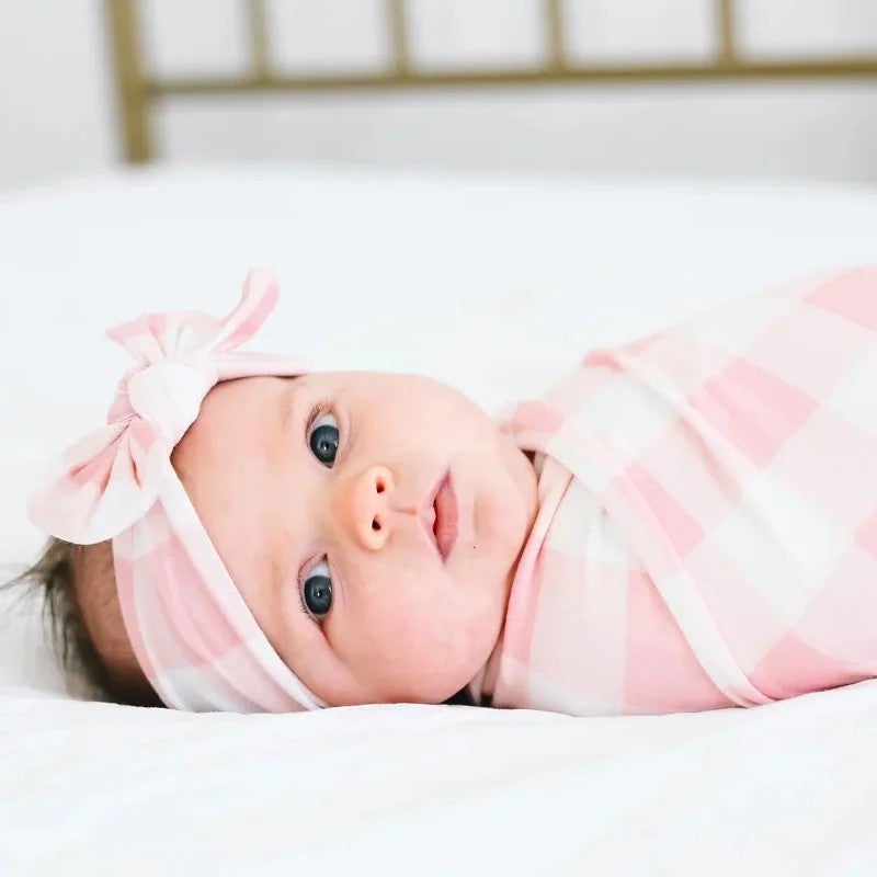 Bluejw 3 Piece Newborn Swaddle Set - Summer Baby Swaddle Blankets for Swaddlers - Soft & Breathable - Image 4