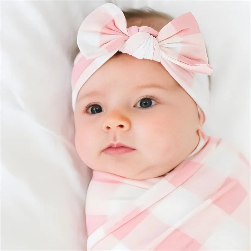 Bluejw 3 Piece Newborn Swaddle Set - Summer Baby Swaddle Blankets for Swaddlers - Soft & Breathable - Image 3