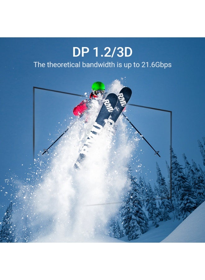 VENTION Mini DP to DP Cable 1.5M Black Model # HAABG - Image 4