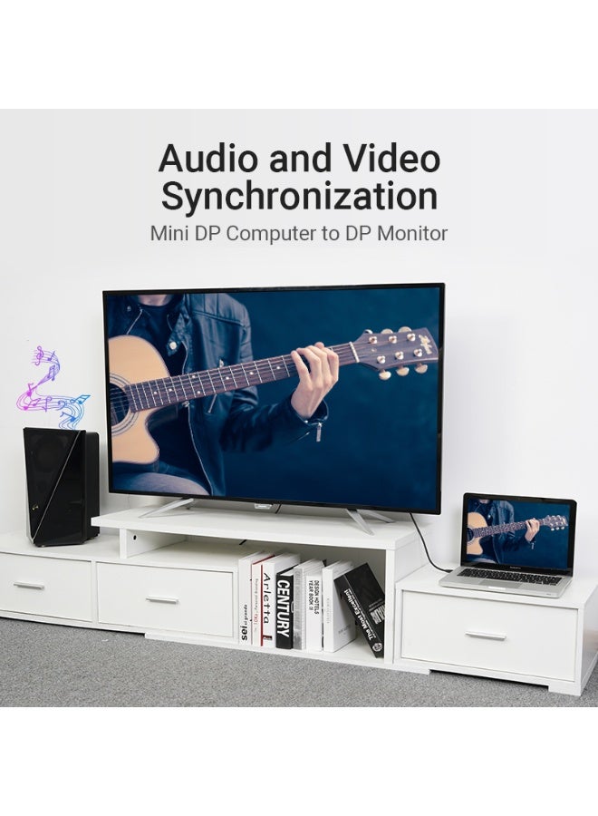 VENTION Mini DP to DP Cable 1.5M Black Model # HAABG - Image 5