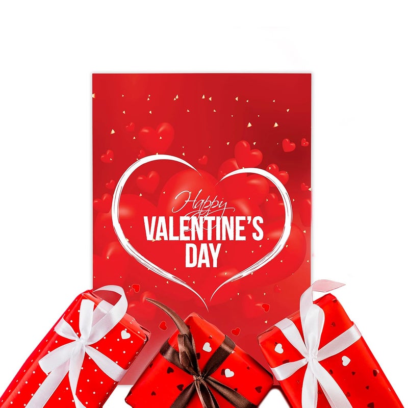 FlyBuy HUB FlyBuy Hub Valentine Love Card Valentines Day Greeting Card for Husband Wife Girlfriend Boyfriend Couples Special Game Card Pack of 1 Design 1  - Image 2