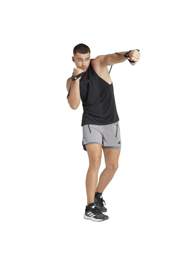 Adidas D4T Tank Black Training Tops For Men XS
