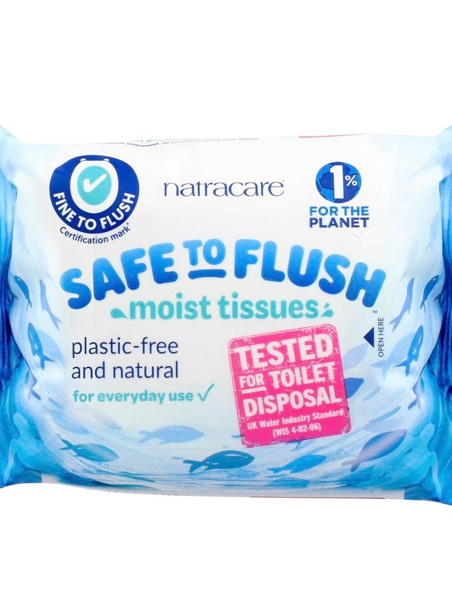 Safe to Flush Moist Tissues 30 Tissues