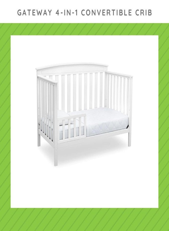 CC KITS Toddler Bed Safety Guard Rail Compatible with Delta Children Convertible Cribs - Solid Wood Rail for Convertible Crib to Toddler Bed Conversion - Safety Guard Rail for Children (White - 100, #0080) - Image 4