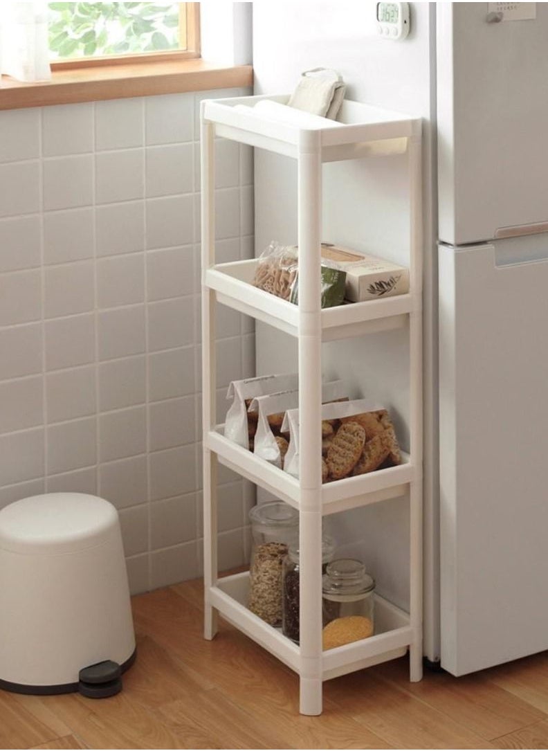 ALMUFARREJ - kitchen storage rack Vesken 4 Layer White - Image 1