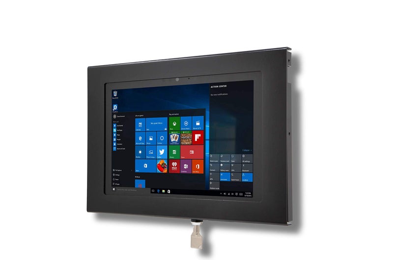 TABcare Locking AntiTheft Metal Case for Samsung Galaxy TAB A9 11 Tablet for Kiosk POS Store Show Display Time Clock TAB A9 11 Black