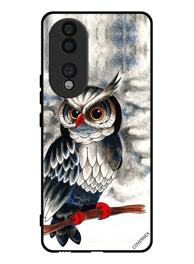 Covernex Protective Case Cover For Honor 70 Owl Drawing Art - Image 1