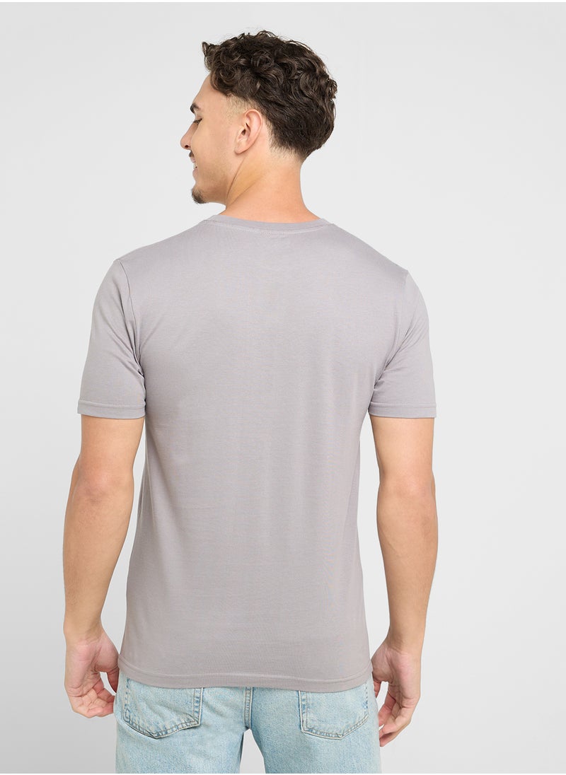 Seventy Five Basics Printed T-Shirt  - Image 2