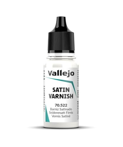 Vallejo - Permanent Acrylic Varnish | Satin Finish 18 ml. (0.6 fl.oz.) | Extraordinary Hardness & Permanence | Scratch Resistant & Non-Yellowing | Outdoor and Indoor Surfaces - Image 5