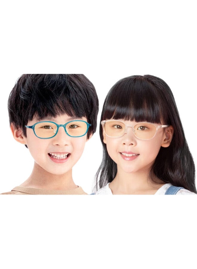 Quark Kids Anti-Blue Light Glasses Black Uv Protection Anti-Radiation Plain Glasses 2107-C11 - Image 2