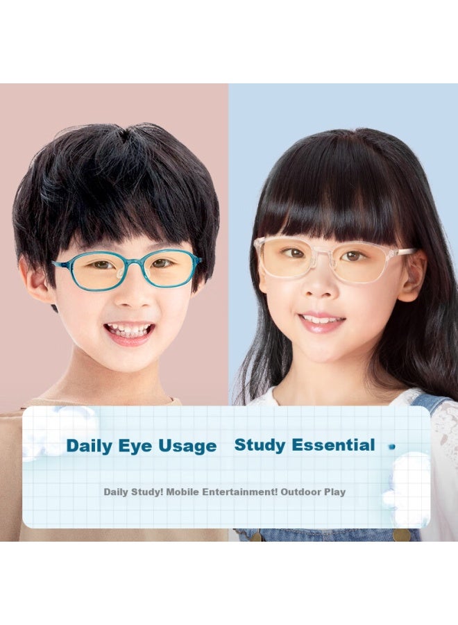 Quark Kids Anti-blue Light Gl Black Uv Protection Anti-radiation Plain Gl 2107-c11 - Image 1