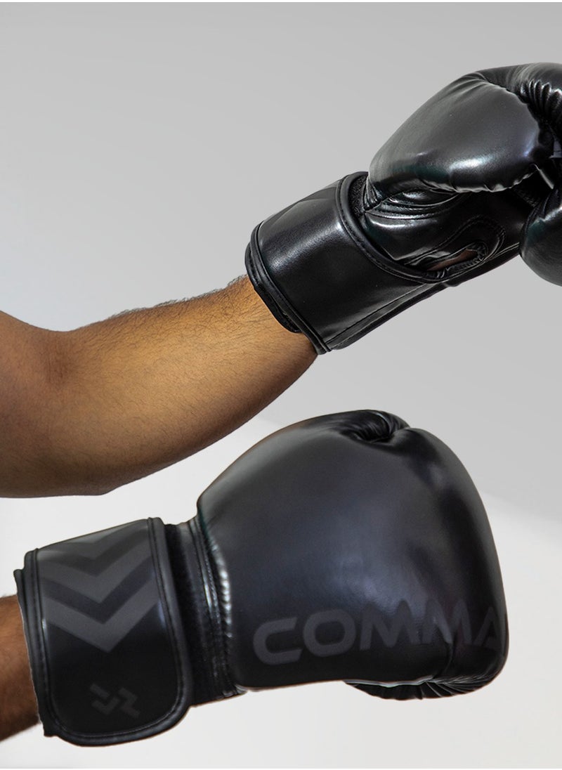 COMMANDO - Boxing Gloves Black Color All Sizes - Image 1