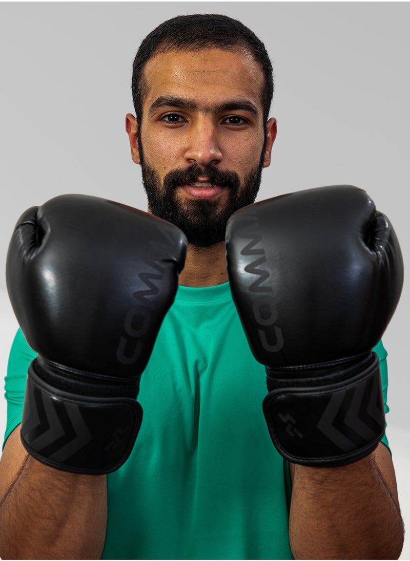 COMMANDO - Boxing Gloves Black Color All Sizes - Image 1
