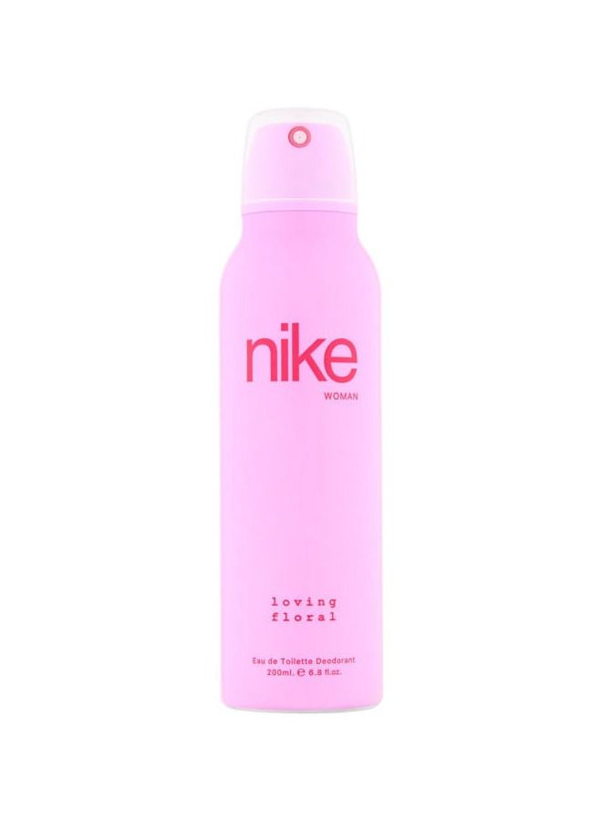 NIKE LOVING FLORAL WOMAN DEO 200ML
