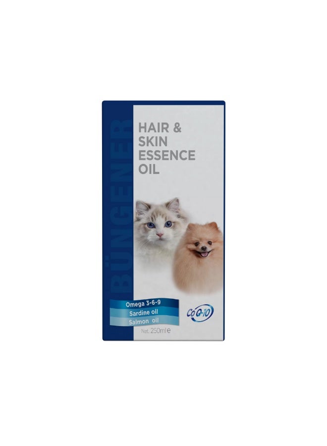 Bungener Hair & Skin Essence Oil For Cats & Dogs - 250ml (Fish Oil) - Image 2