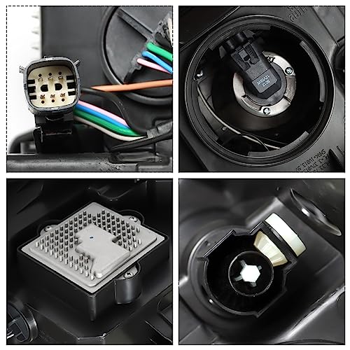 ANTUKO 1-Pack Headlight Assembly Clear Lens Halogen Right Side Replacement for Acadia 2013-2016 - Image 5