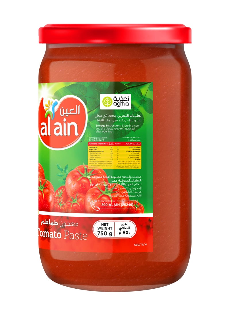 Al Ain عبوة مزدوجة من معجون الطماطم - Image 3