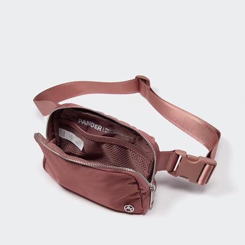Pander Everywhere Belt Bag for Women, Fashion Waist Packs, Crossbody Bags with Adjustable Strap (Mauve). - Image 5