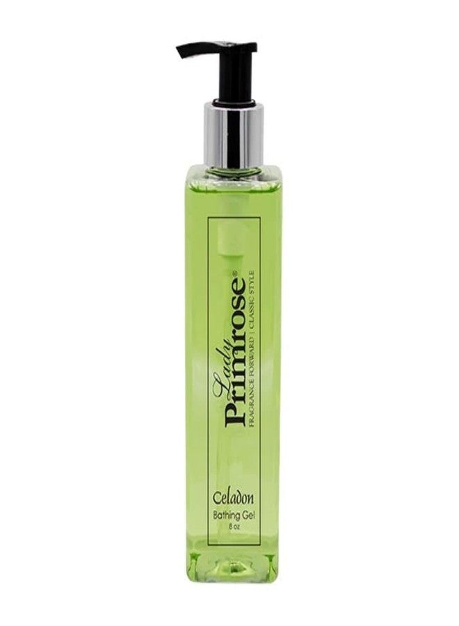 Lady Primrose, Celadon Bathing Gel, 8 Fluid Ounces