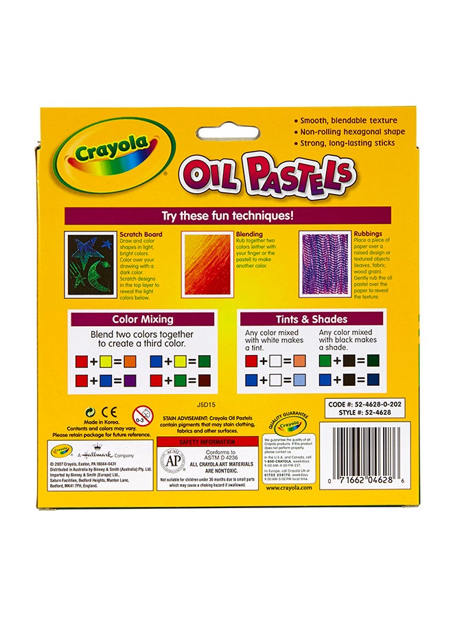 Crayola أقلام شمع 28 عدد باستيل زيتي - Image 3