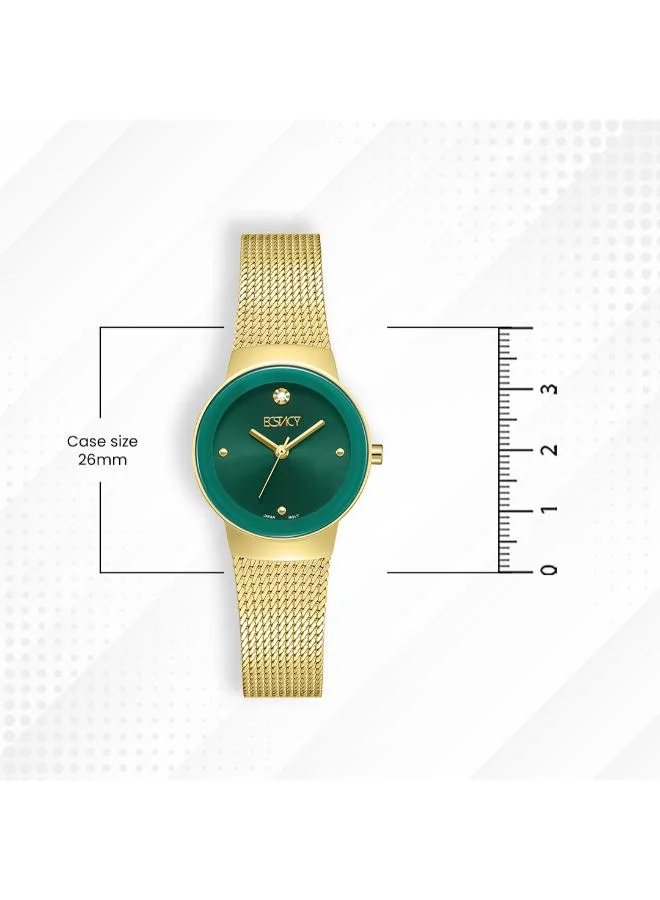 Ecstacy  Women's Stainless Steel Analog Watch E25505-GMGG - 26mm mm for Women | Best Price UAE