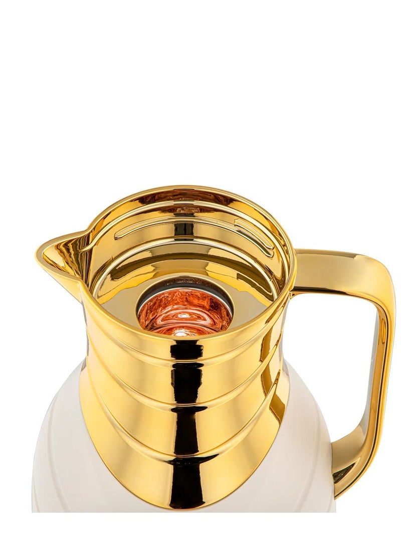 السيف  طقم ترامس درة للشاي والقهوة من السيف لولؤي/ذهبي - Image 5