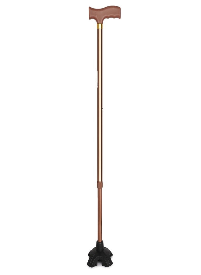iwalk; Changing Lives iWalk Adjustable Walking Stick for Men & Women - Lightweight Aluminium Self-Standing Walking Crutches, Comfortable & Strong Support, Universal Size (Copper) - Image 5