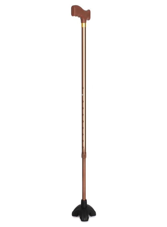 iwalk; Changing Lives iWalk Adjustable Walking Stick for Men & Women - Lightweight Aluminium Self-Standing Walking Crutches, Comfortable & Strong Support, Universal Size (Copper) - Image 1
