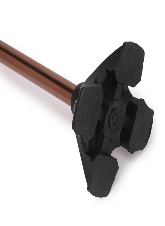 iwalk; Changing Lives iWalk Adjustable Walking Stick for Men & Women - Lightweight Aluminium Self-Standing Walking Crutches, Comfortable & Strong Support, Universal Size (Copper) - Image 4
