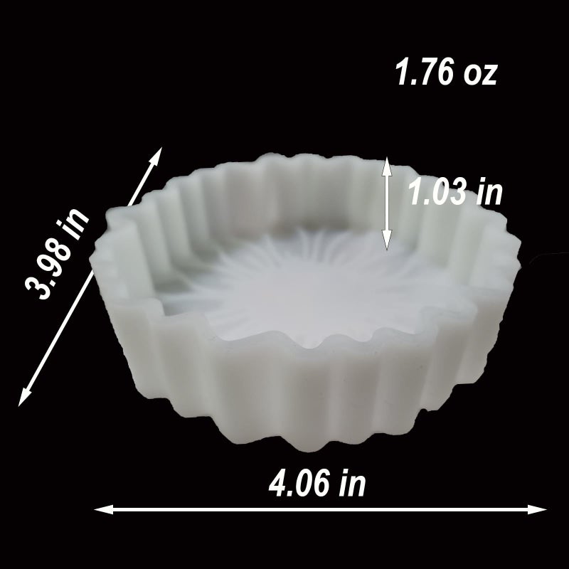 Fuehbur ã€300+ Design Optionalã€‘ Fuehbur Sunflower with Stamens Freshie Mold, Sunflower with Filaments Silicone Mold for Freshies Baking Aroma Beads - DIY Handmade Car Freshies Soap Resin Mold - Image 2