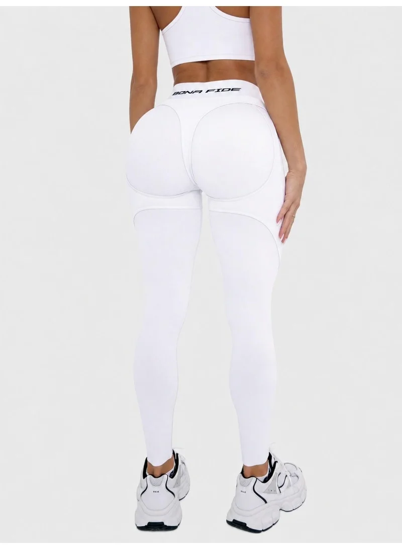 بونا فيدي Bona Fide Lifting Leggings for Women - Scrunch Leggings High Waisted Tummy Control - Gym Workout Yoga Pants