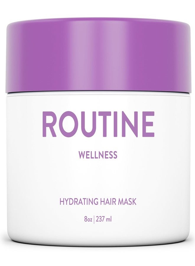 Routine Wellness Hydrating & Conditioning Hair Mask, 8oz, Gardenia - Image 1