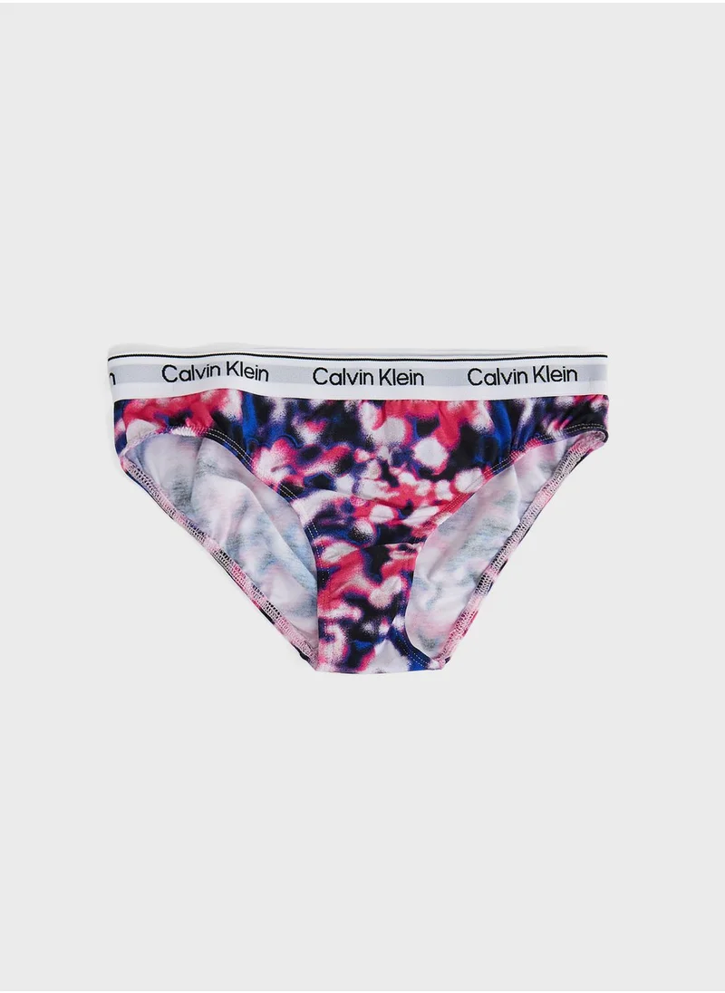 CALVIN KLEIN Kids 2 Pack Assorted Bikini