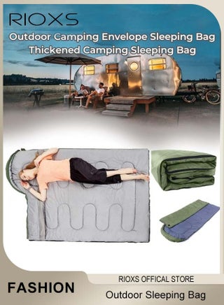 Outdoor Camping Envelope Sleeping Bag Thickened Camping Sleeping Bag for Backpacking Hiking Nature Hiking Camping Mountaineering - pzsku/Z4EF6A42BCA6B5FCE07F4Z/45/_/1735622980/d3020c94-78b4-4894-b307-1a1ff5a56bc0