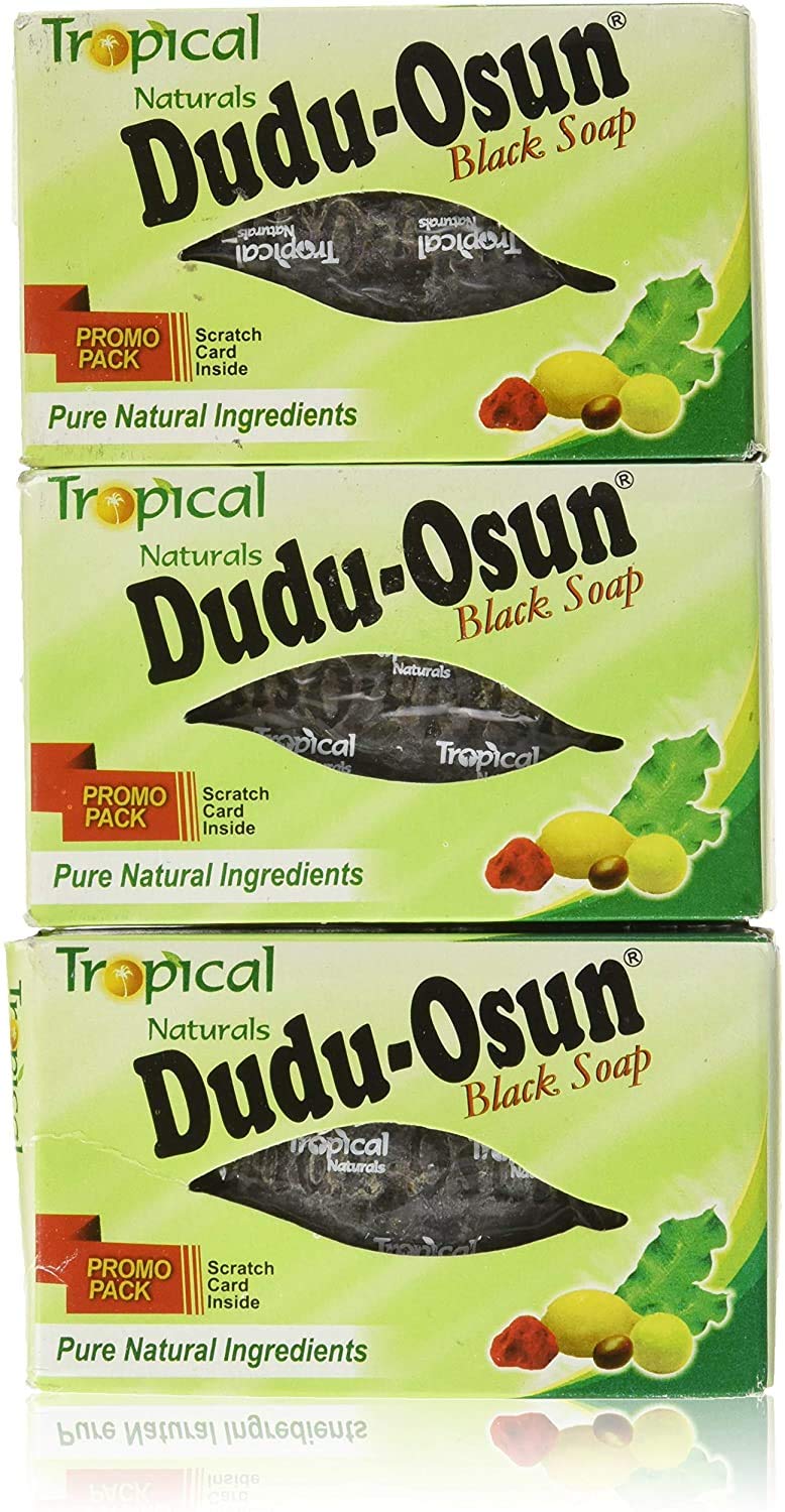 Dudu-Osun 5 عبوة من صابون دودو أوسون الأسود - Image 1