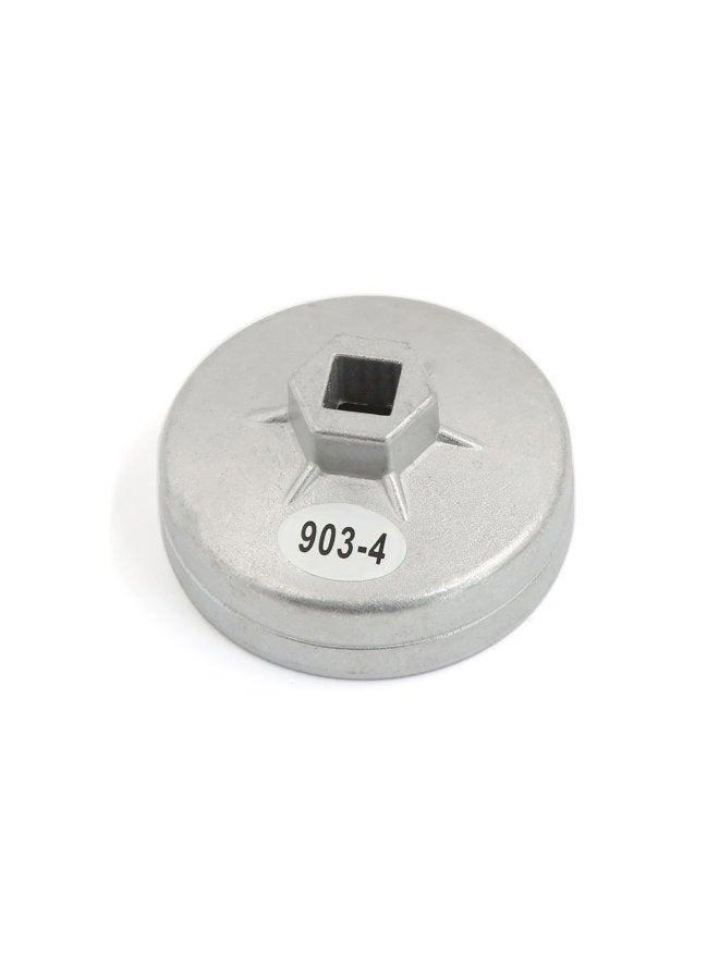 uxcell A16041800ux1249 14 Flutes 73mm Inside Dia Cap Type Car Oil Filter Wrench Cup for Lexus - Image 1