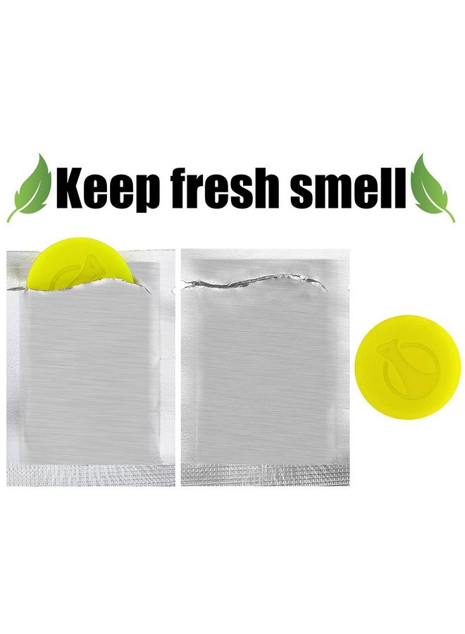 Leelosp 12 Pieces Diaper Pail Deodorizers Baby Diaper Deodorizing Disc Diaper Bucket Air Freshener Keep Diaper Pails Smelling Fresh, Yellow  - Image 1