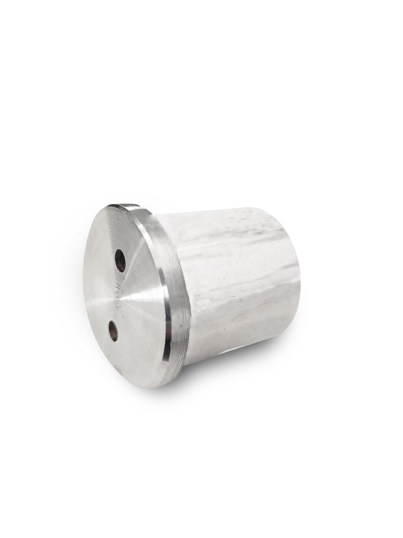 Atlantic Wall to Wall Bracket Conceal for 1 inch Curtain Rod, Curtain Bracket, Rod Rail Bracket, Material Stainless Steel, Colour S.S Finish, 2 Pieces - Image 4