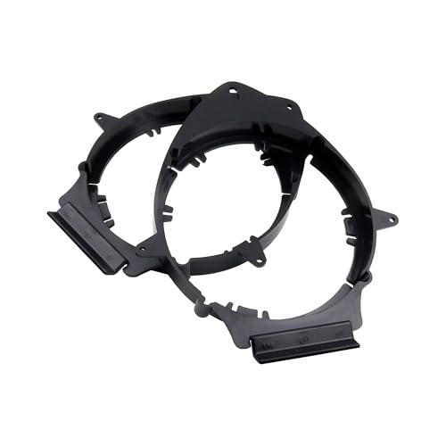 DKMUS 6.5"/6.75" Speaker Mounting Adapter for GMC Chevrolet Caddilac Pontiac Buick Hummer with Wiring Harness (1X Pair) - Image 2